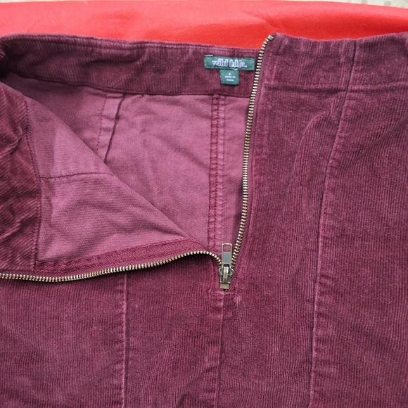Wild Fable Burgundy Corduroy Skirt - Picture 9 of 12